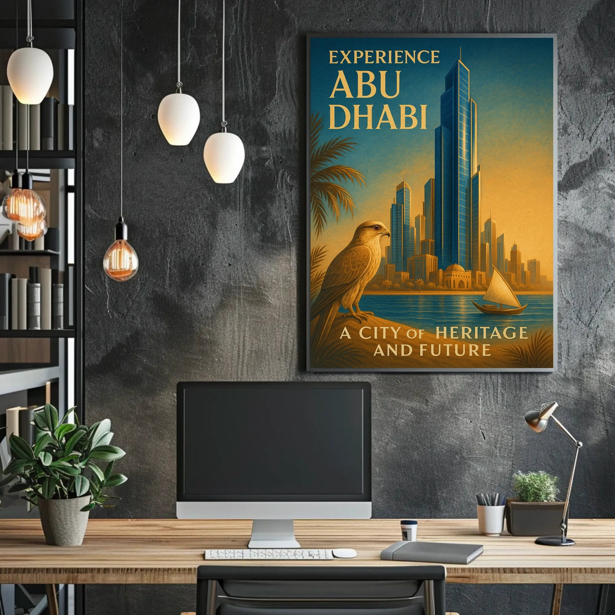 Experience Abu Dhabi Poster