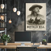 Buffalo Bill Wild West Tribute Cultural or Heritage Poster