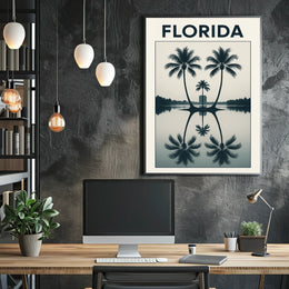 Florida Reflections Poster
