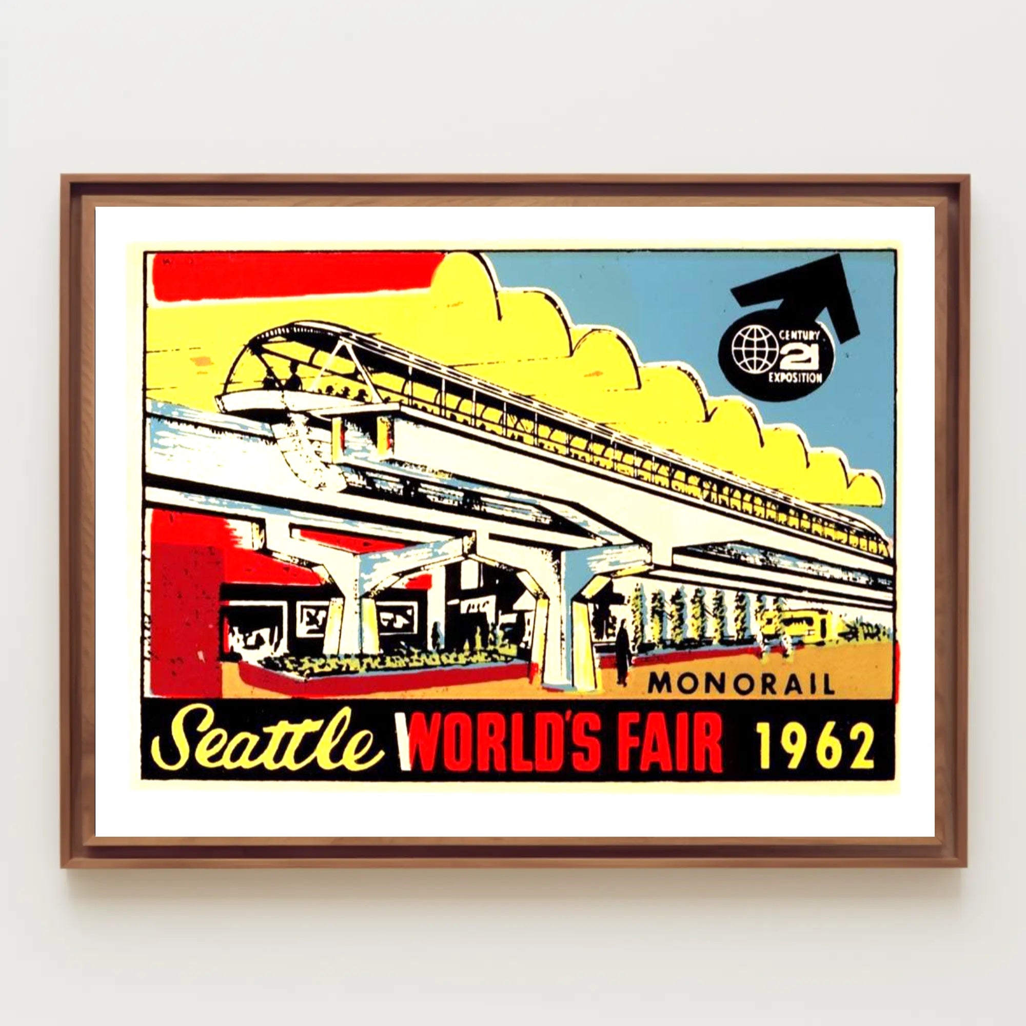 Seattle World's Fair 1962 Poster