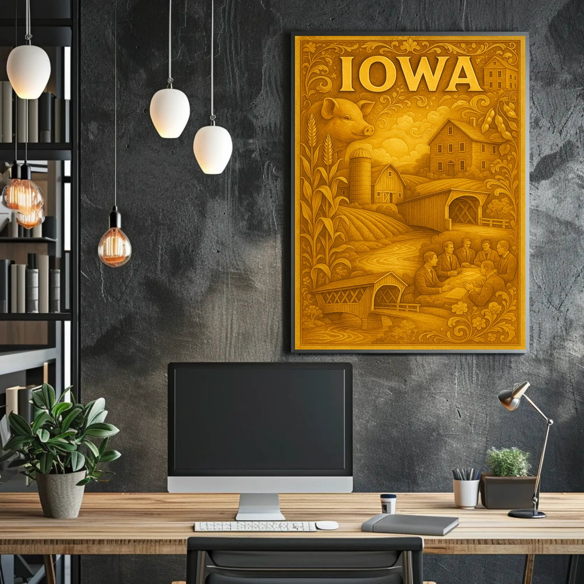 Iowa Heritage Poster
