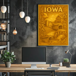 Iowa Heritage Poster