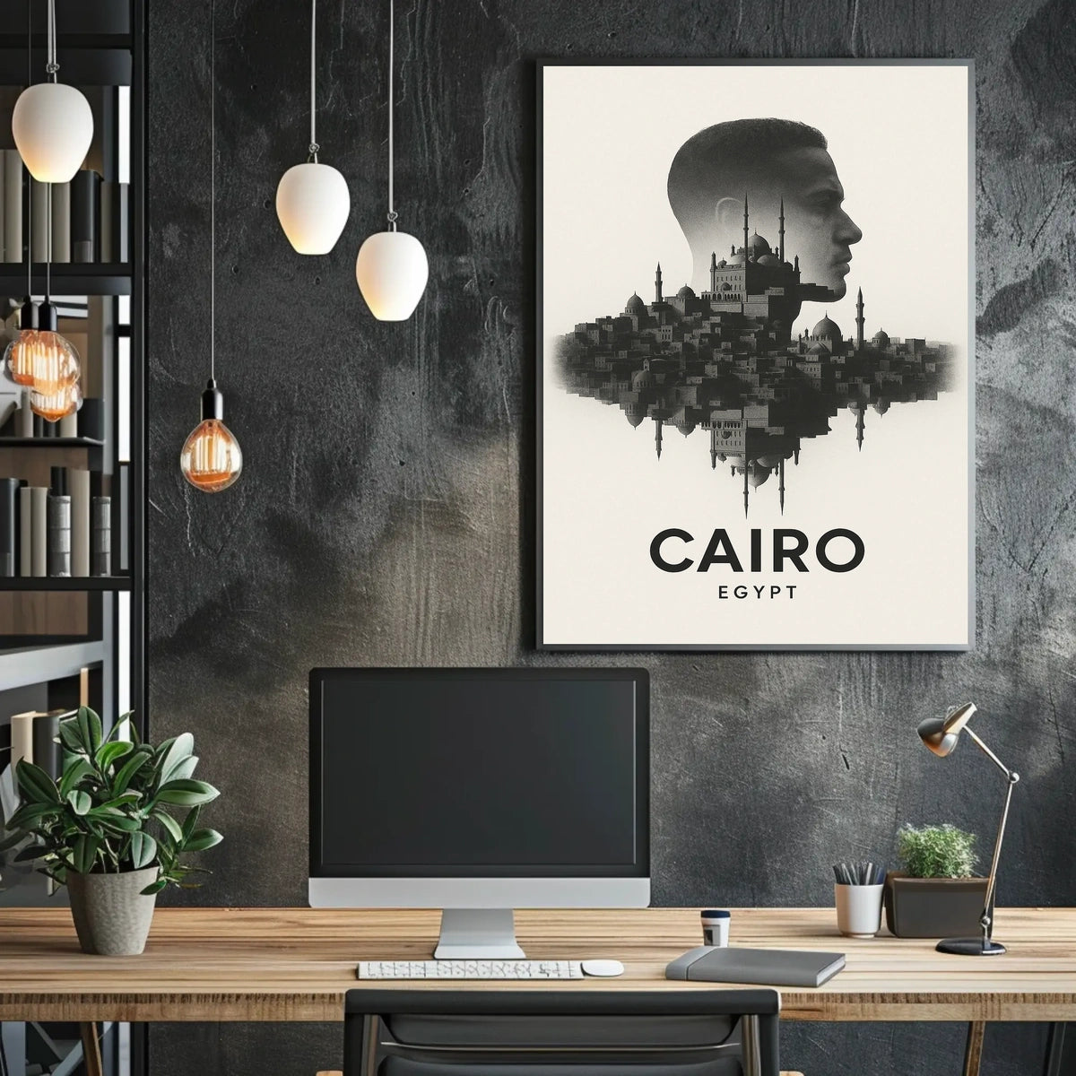 Cairo Reflections Poster