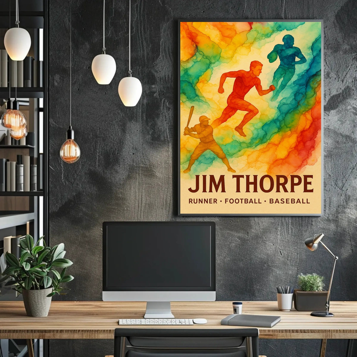 Jim Thorpe Multisport Legend Poster