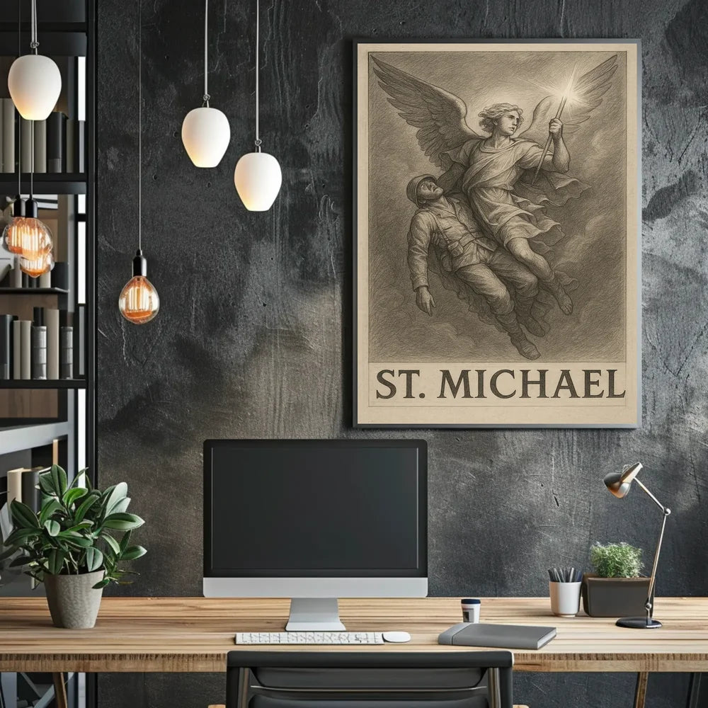 Abstract Modern Digital Art Poster