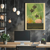Exploration of Marine Wonders Travel Poster