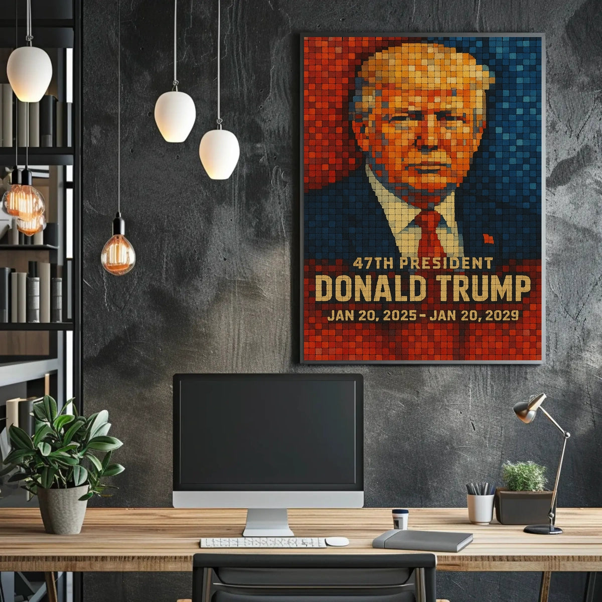 Donald Trump 47th President Poster