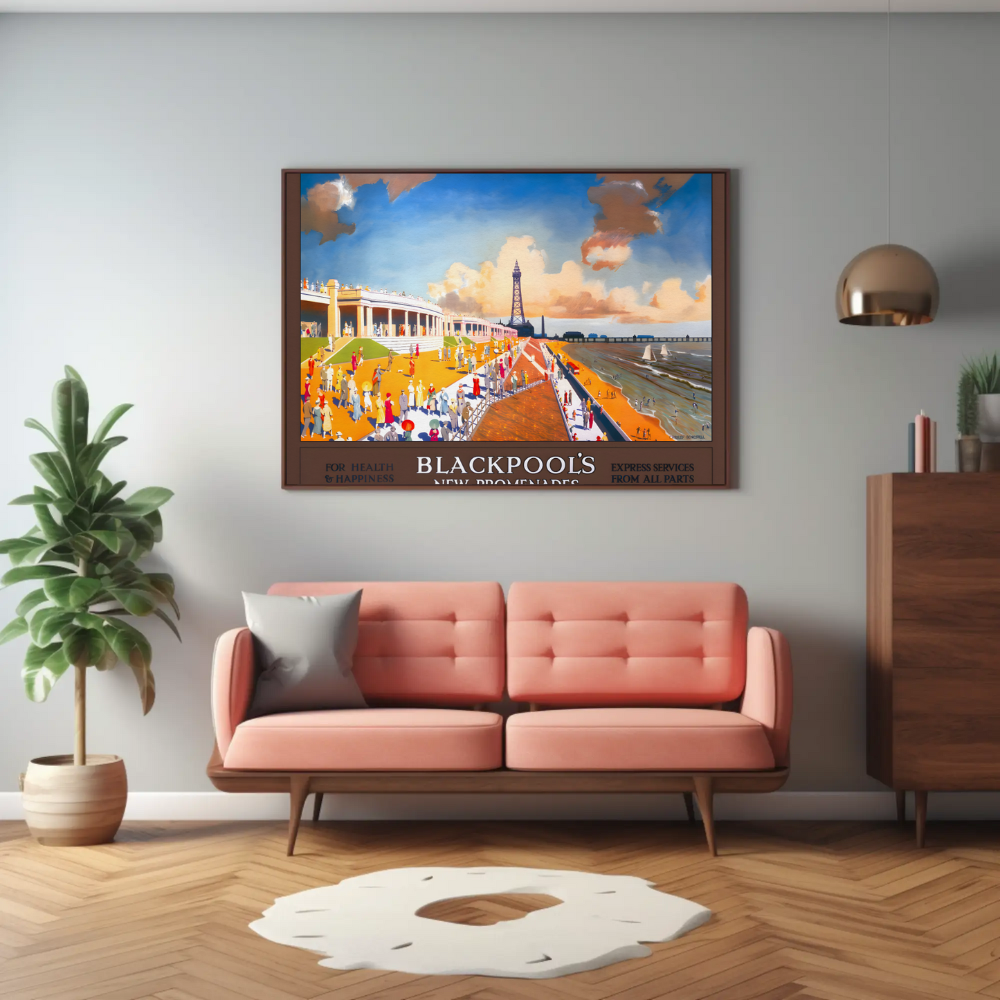 Blackpool New Promenades Poster