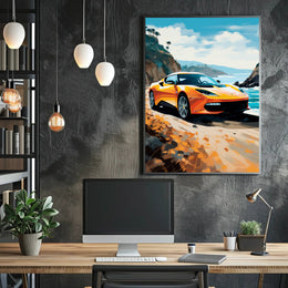 Coastal Drive Poster PosterGoat