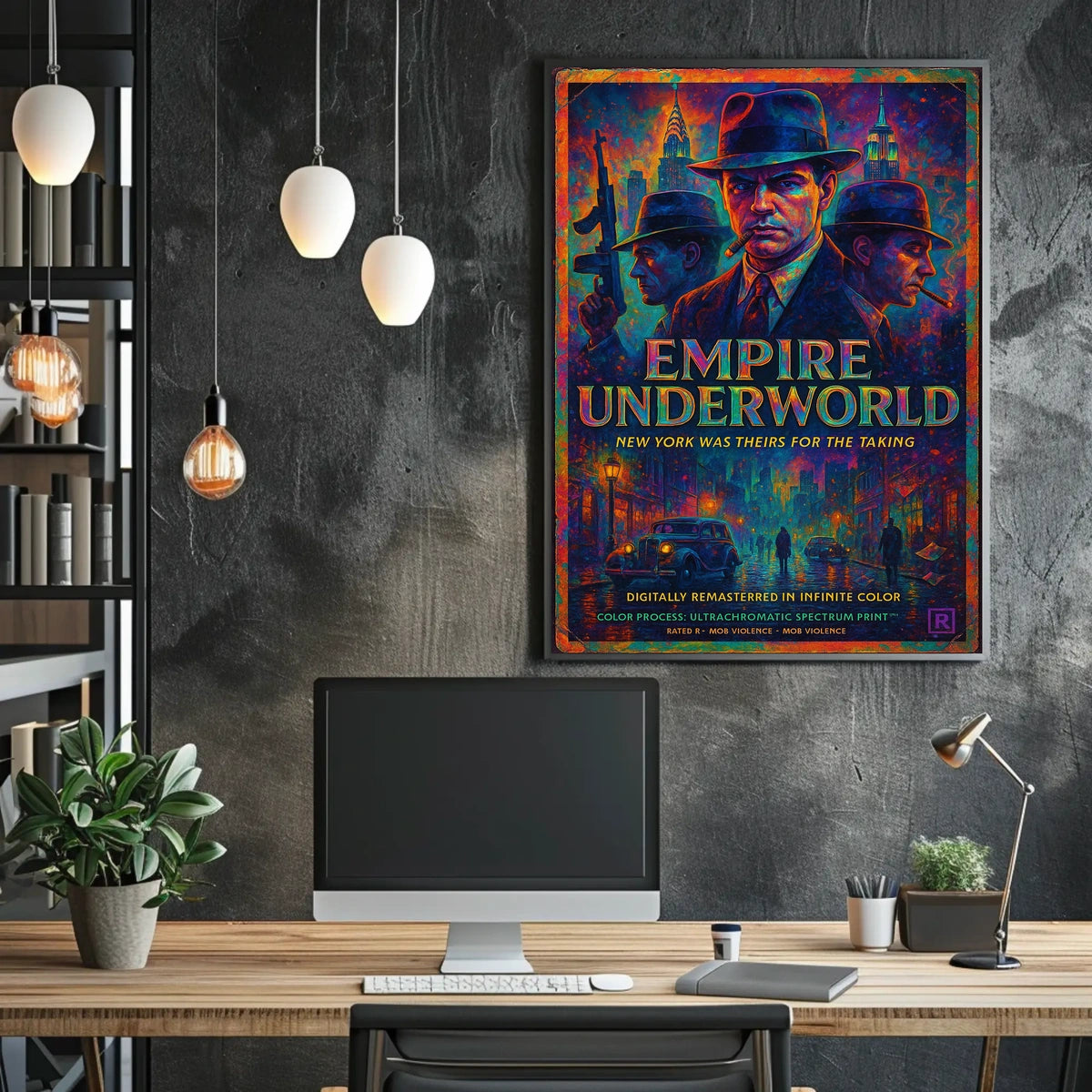 Empire Underworld Crime Drama Historical Fiction Poster