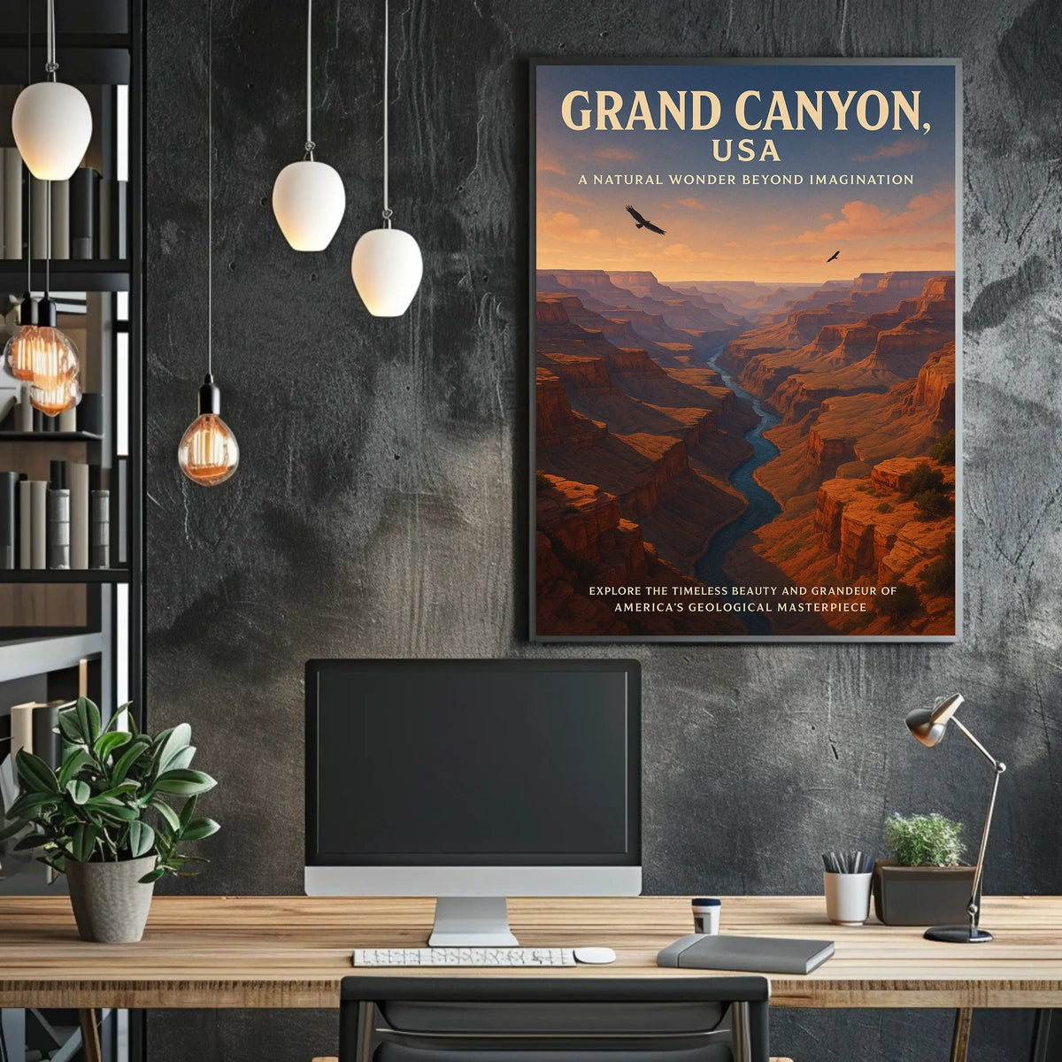 Grand Canyon A Natural Wonder Poster