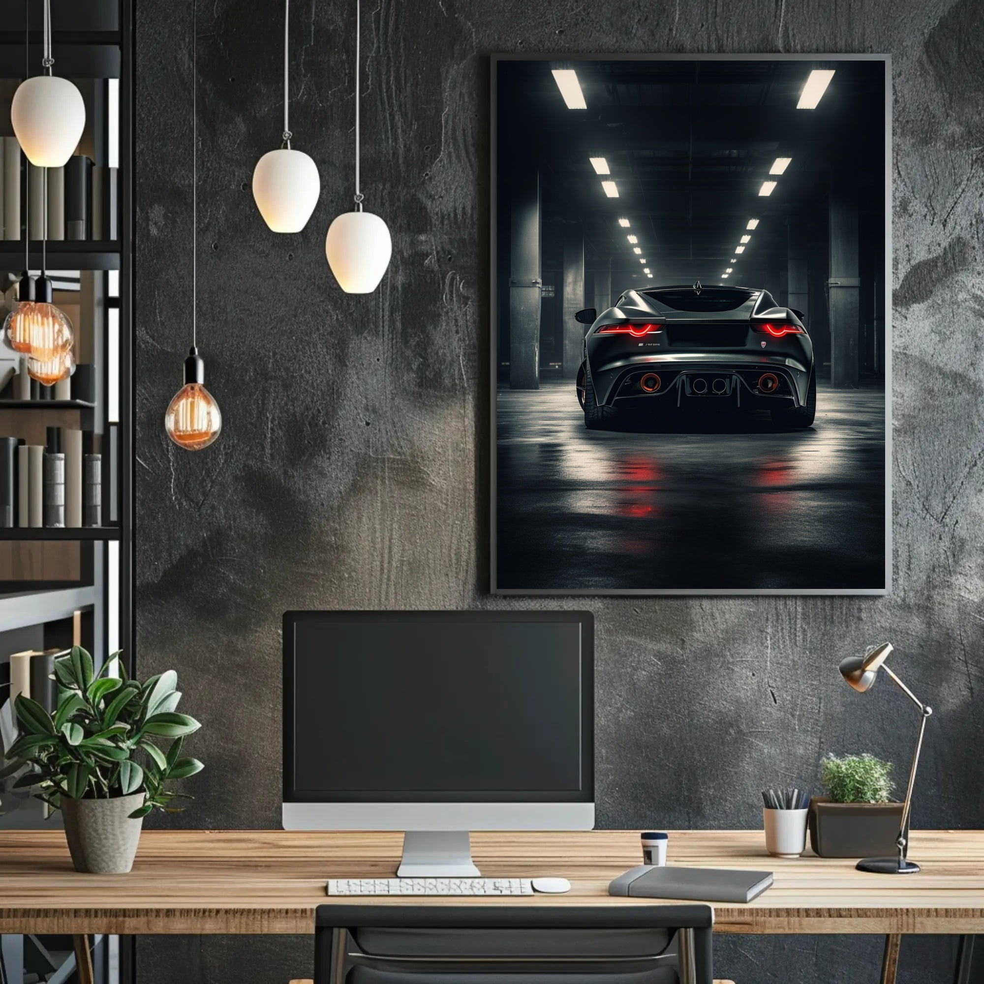 Sleek Power Poster PosterGoat