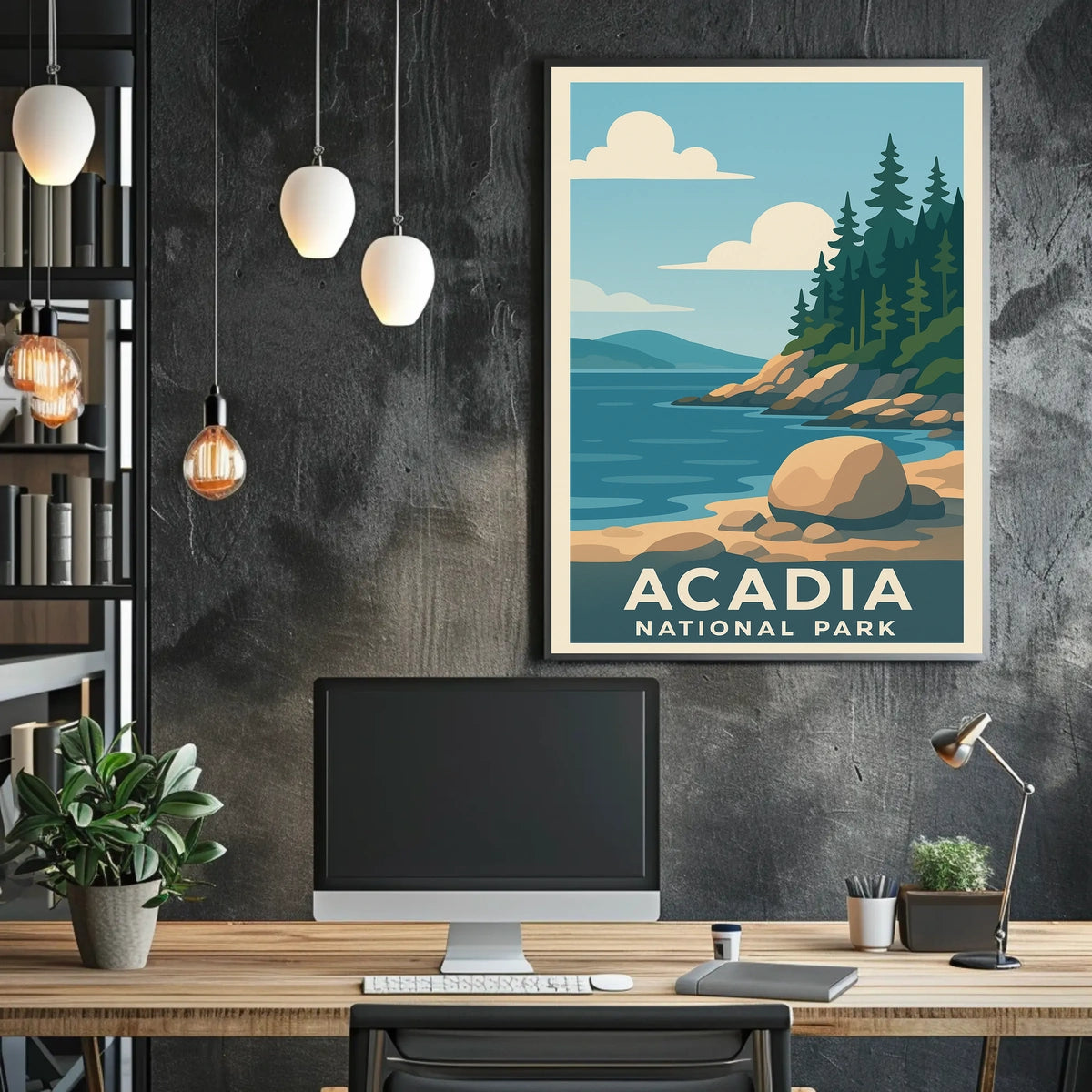 Acadia National Park Poster