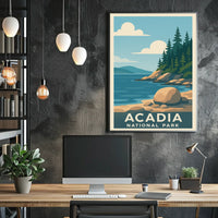 Acadia National Park Poster
