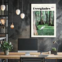Everglades National Park Travel Poster Scenic Print