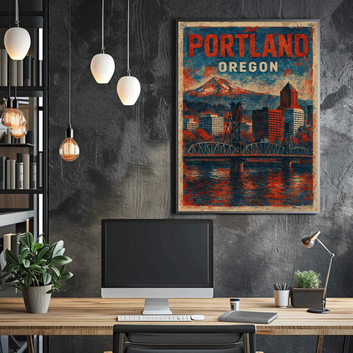 Portland, Oregon Poster