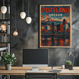 Portland, Oregon Poster