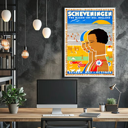 Scheveningen The Hague-On-Sea Poster