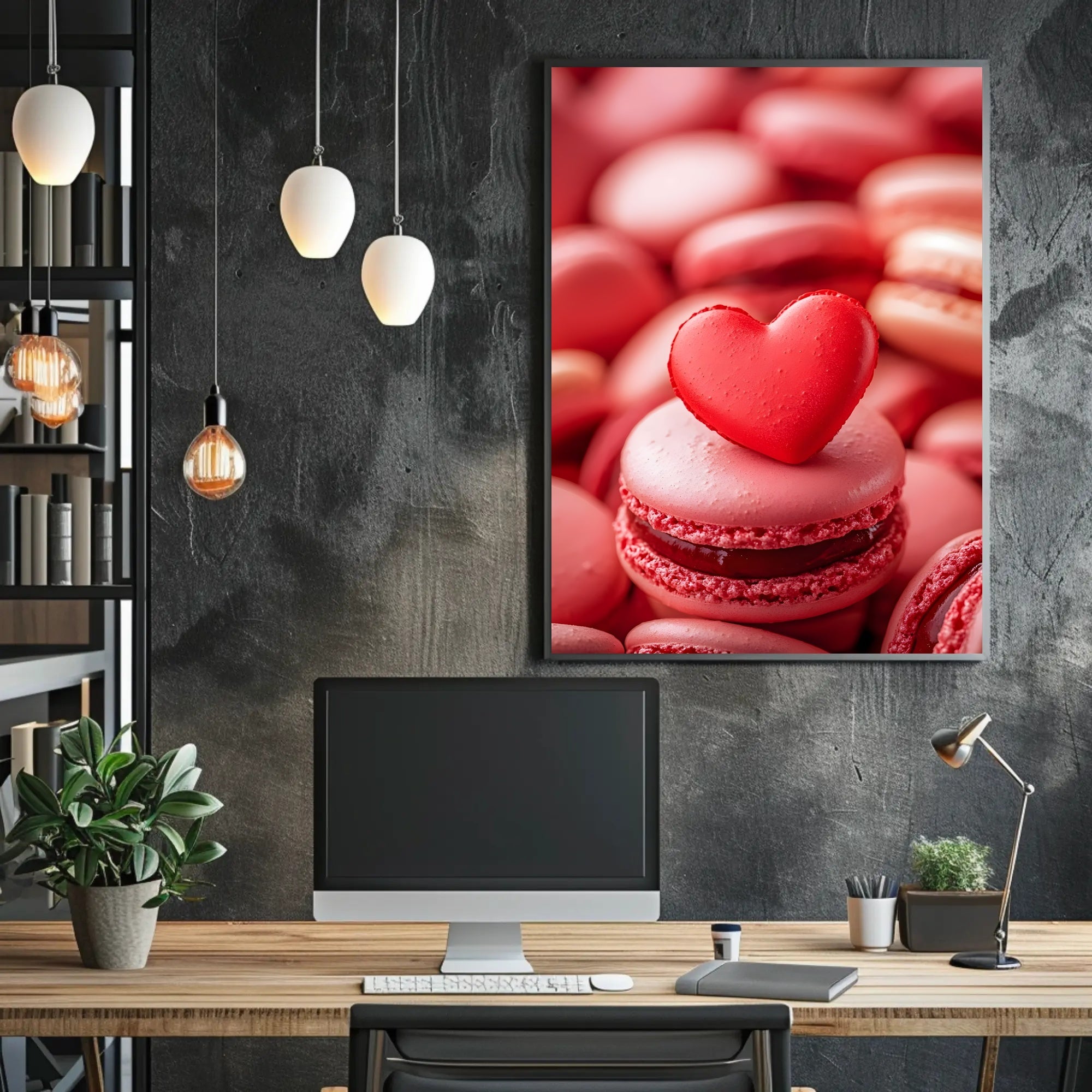 Sweet Heart Delight Scenic Poster Wall Art Print