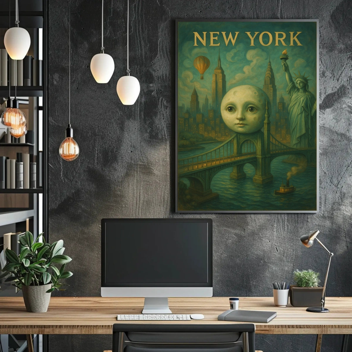 New York Dreamscape Poster