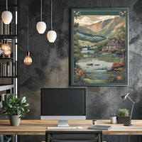 Serene Countryside Retreat Poster