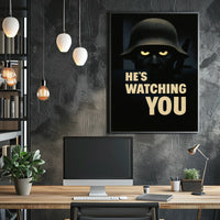 HeS Watching You Poster