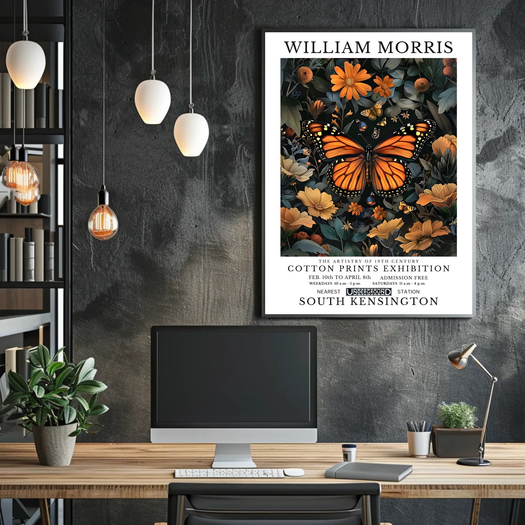 William Morris Floral Art Print Artistic Poster