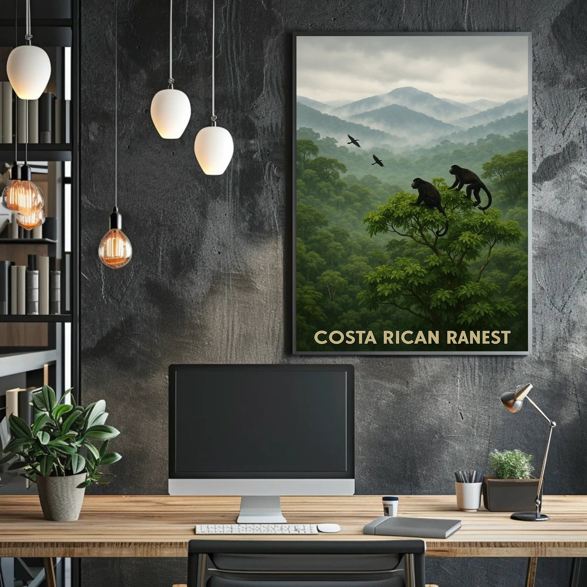 Costa Rican Rainforest Poster