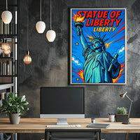 Statue of Liberty Icon of Freedom Poster PosterGoat