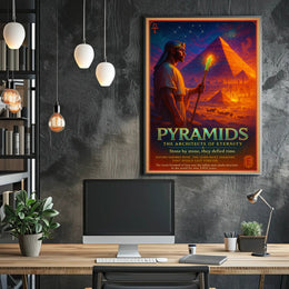 Architects of Eternity: Ancient Egypt Heritage Poster