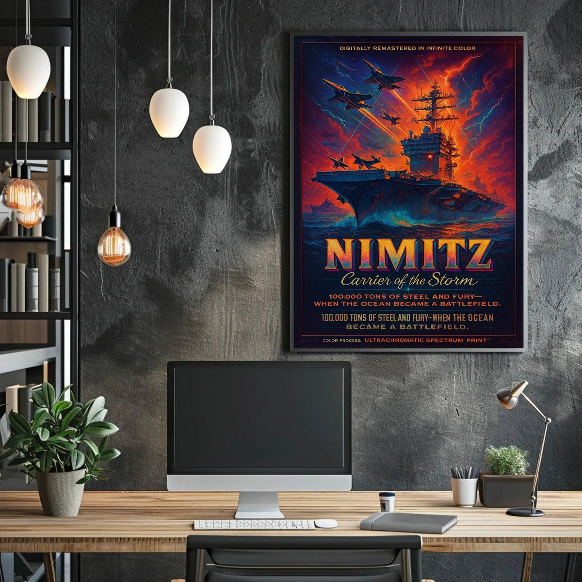 Nimitz Carrier of the Storm Poster