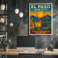El Paso Sun City Poster