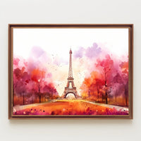 Autumn in Paris Poster