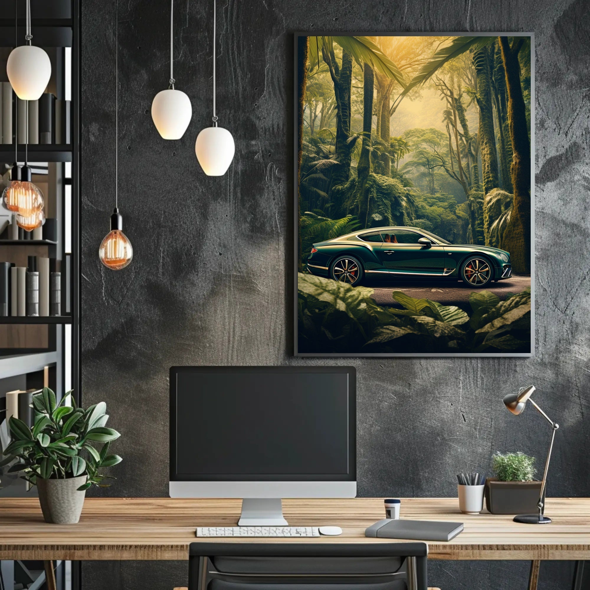 Luxury in the Jungle Poster PosterGoat