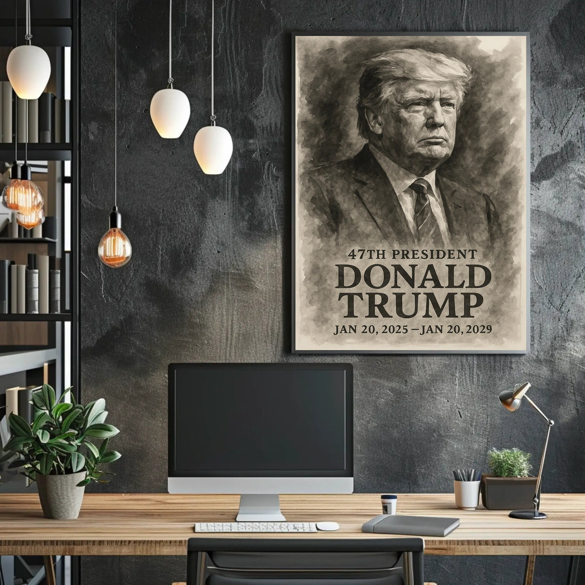 Donald Trump 47th President Poster