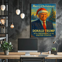 Christmas-Themed Presidential Holiday Poster