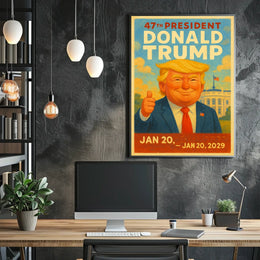Donald Trump Vision of Prosperity Poster