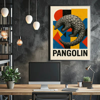 Pangolin Art Poster