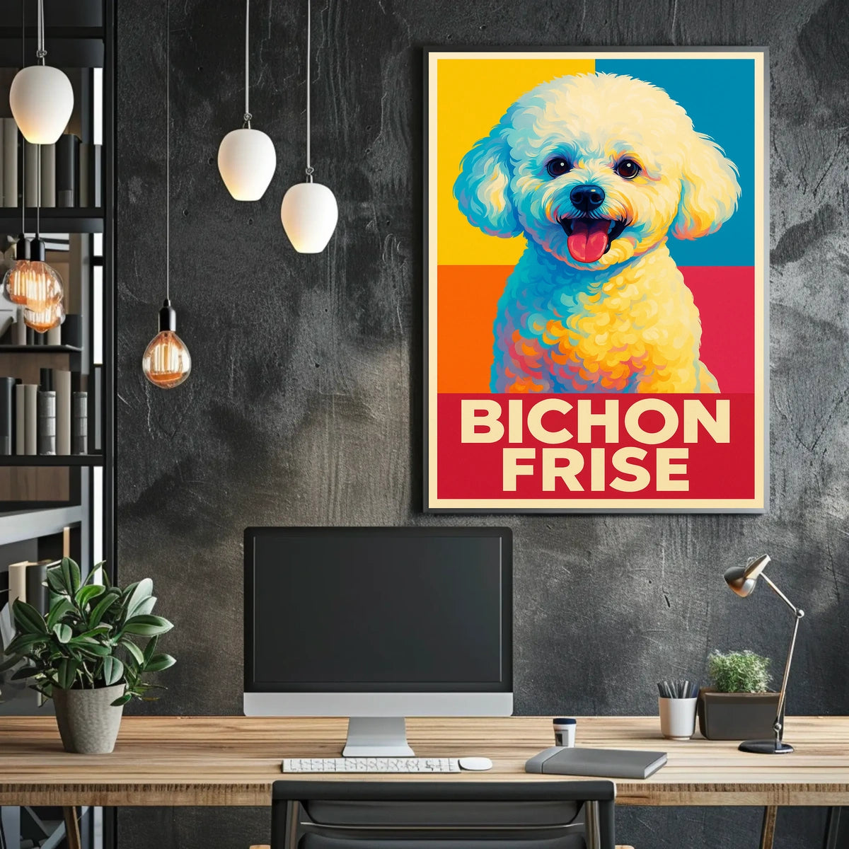Bichon Frise Delight Poster