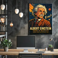 Albert Einstein Theory Of Relativity Poster