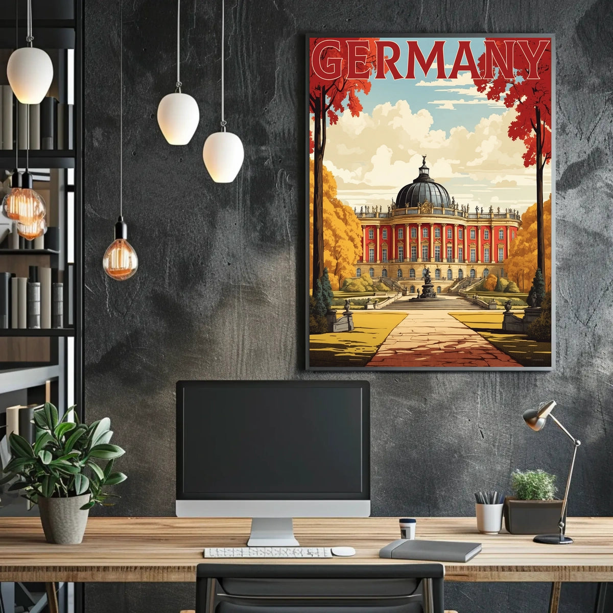 Autumn in Germany Poster