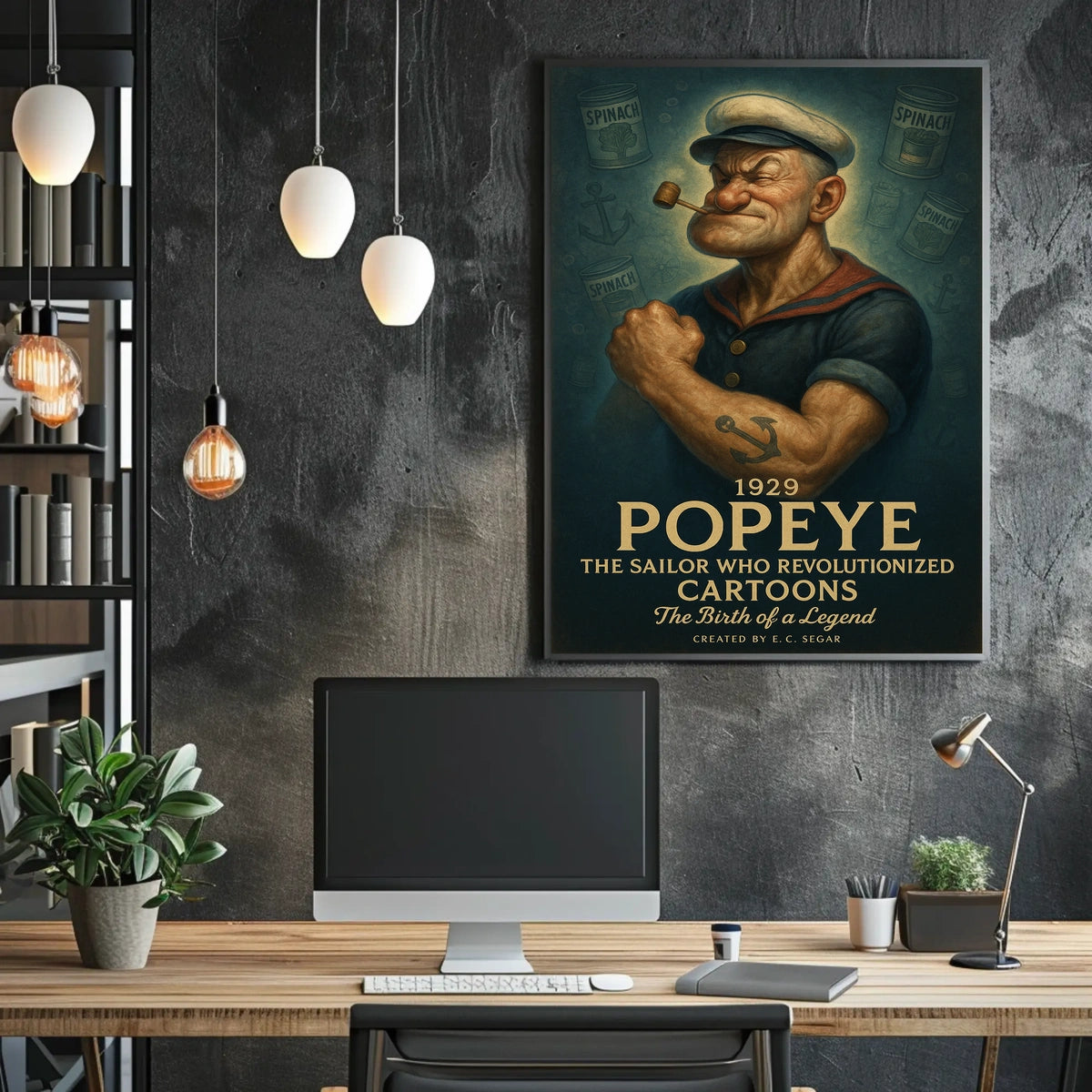 Popeye 1929 Art Poster POP-109