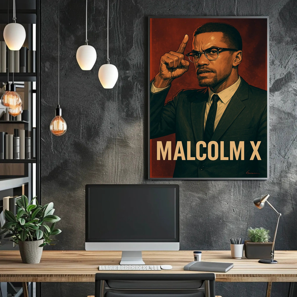 Malcolm X Poster
