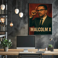 Malcolm X Poster
