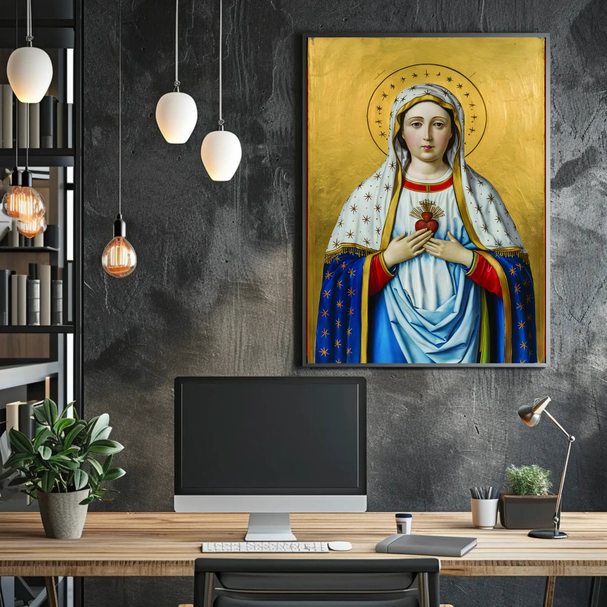 Sacred Heart of Mary Poster