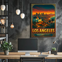 Los Angeles Dreamscape Poster