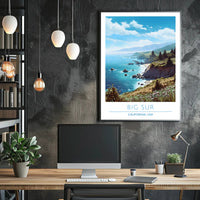 Big Sur Scenic Poster