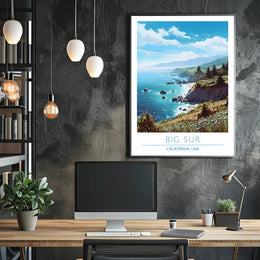 Big Sur Scenic Poster