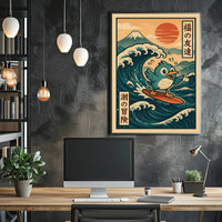 Surfing Adventure Poster