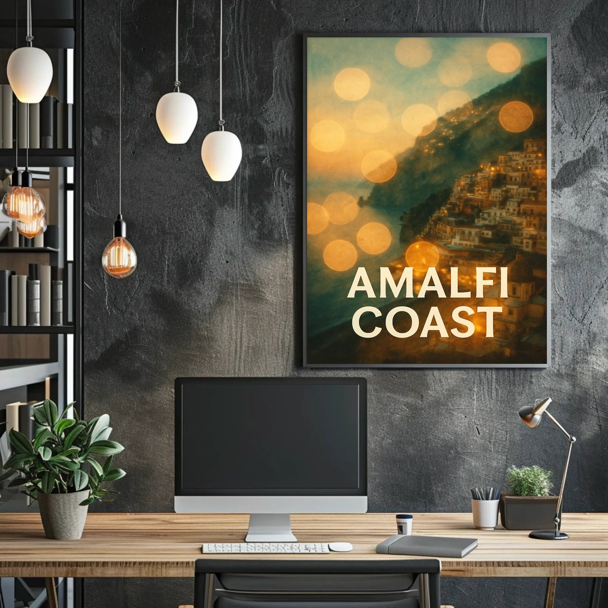 Amalfi Coast Dreamscape Poster